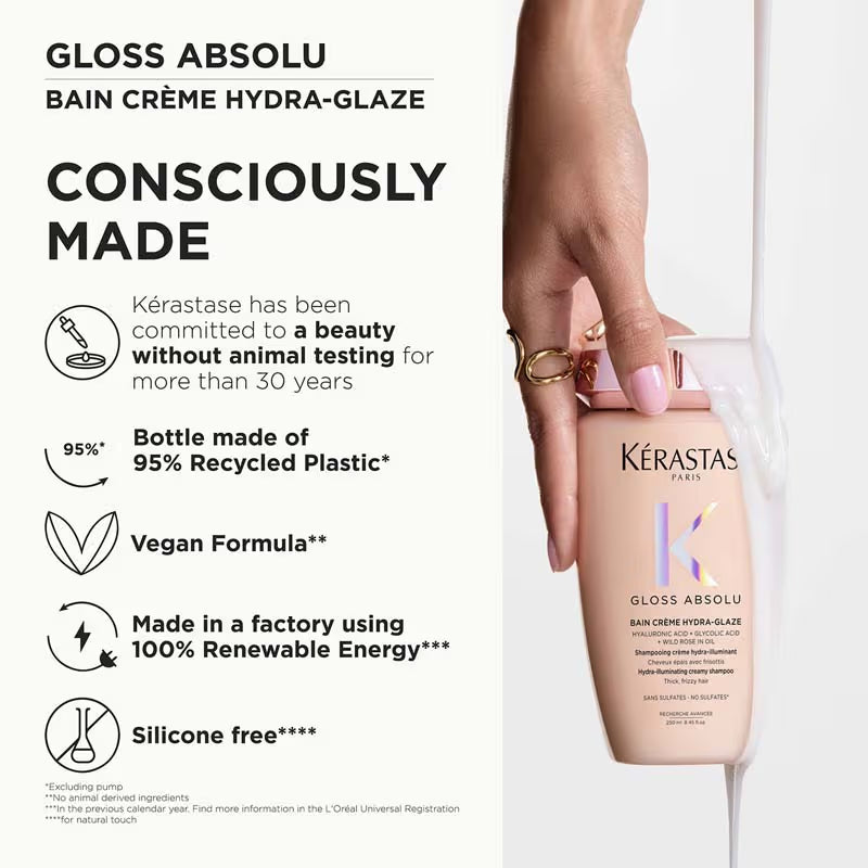 Kerastase Gloss Absolu Creme Anti-Frizz Shampoo (250 ML)