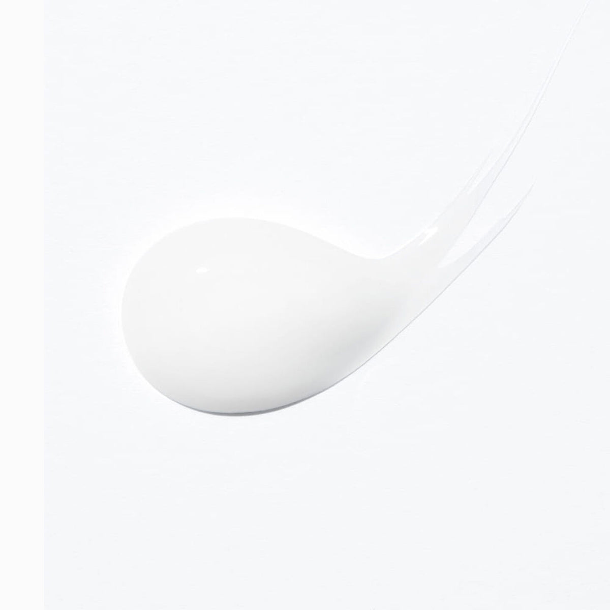 Curl defining gel-cream, white creamy gel dollop