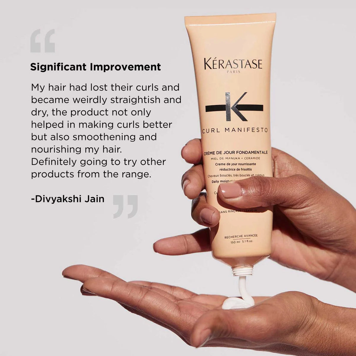 KERASTASE - CURL MANIFESTO CREME DE JOUR FONDAMENTALE LEAVE IN (150 ML)