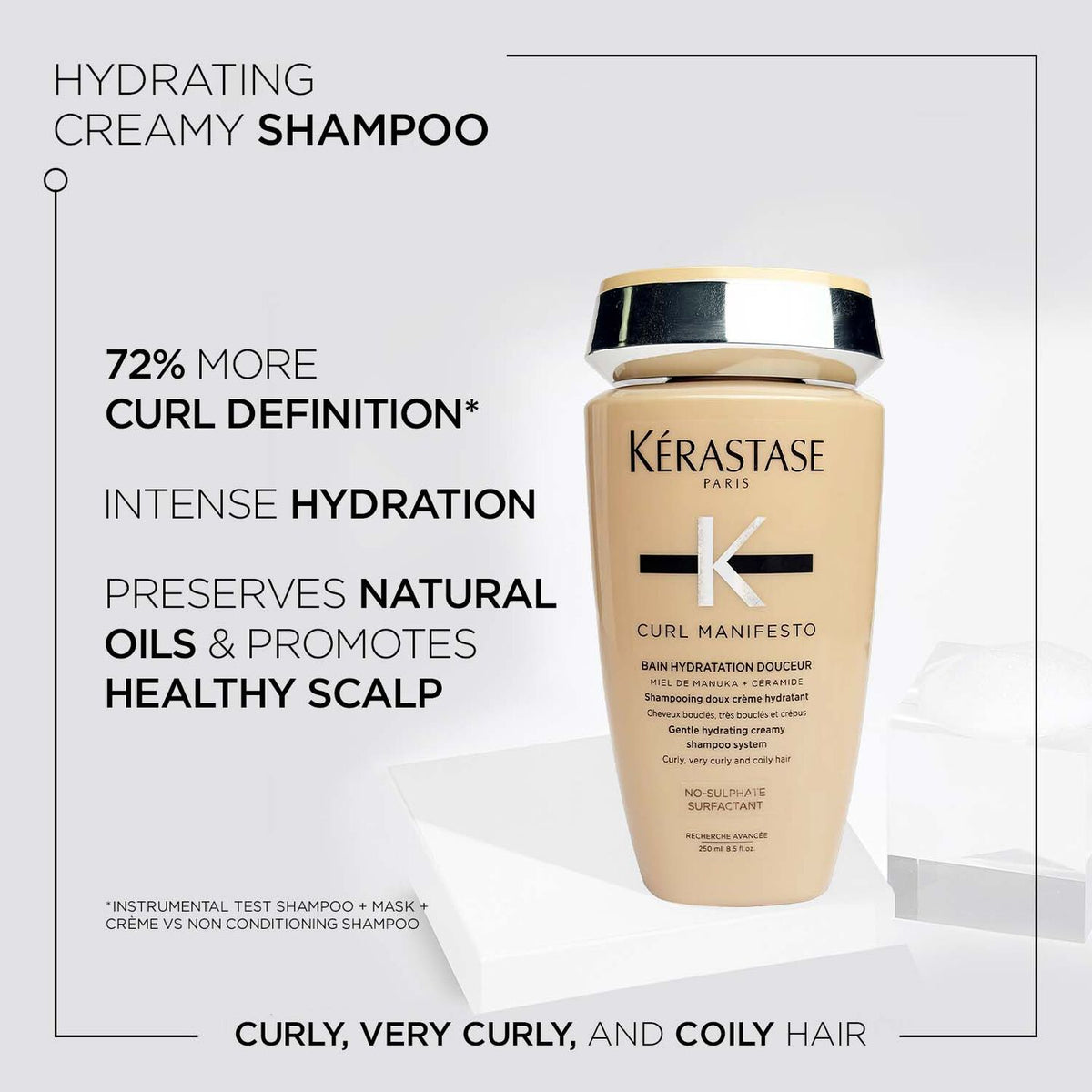 Kerastase - Curl Manifesto Bain Hydratation Douceur Shampoo (250 ML)
