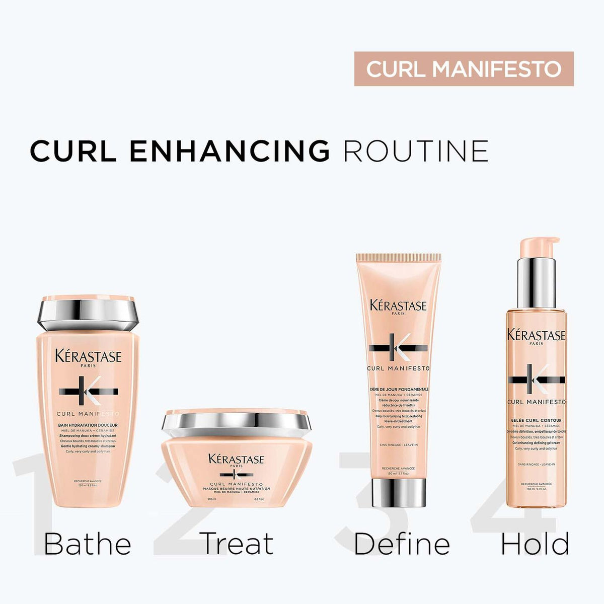 Kerastase - Curl Manifesto Bain Hydratation Douceur Shampoo (250 ML)