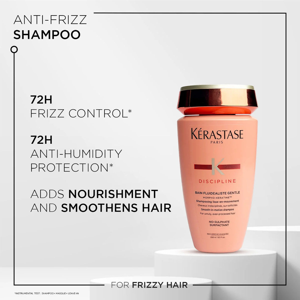 KERASTASE - DISCIPLINE BAIN FLUIDEALISTE GENTLE SHAMPOO (250 ML)