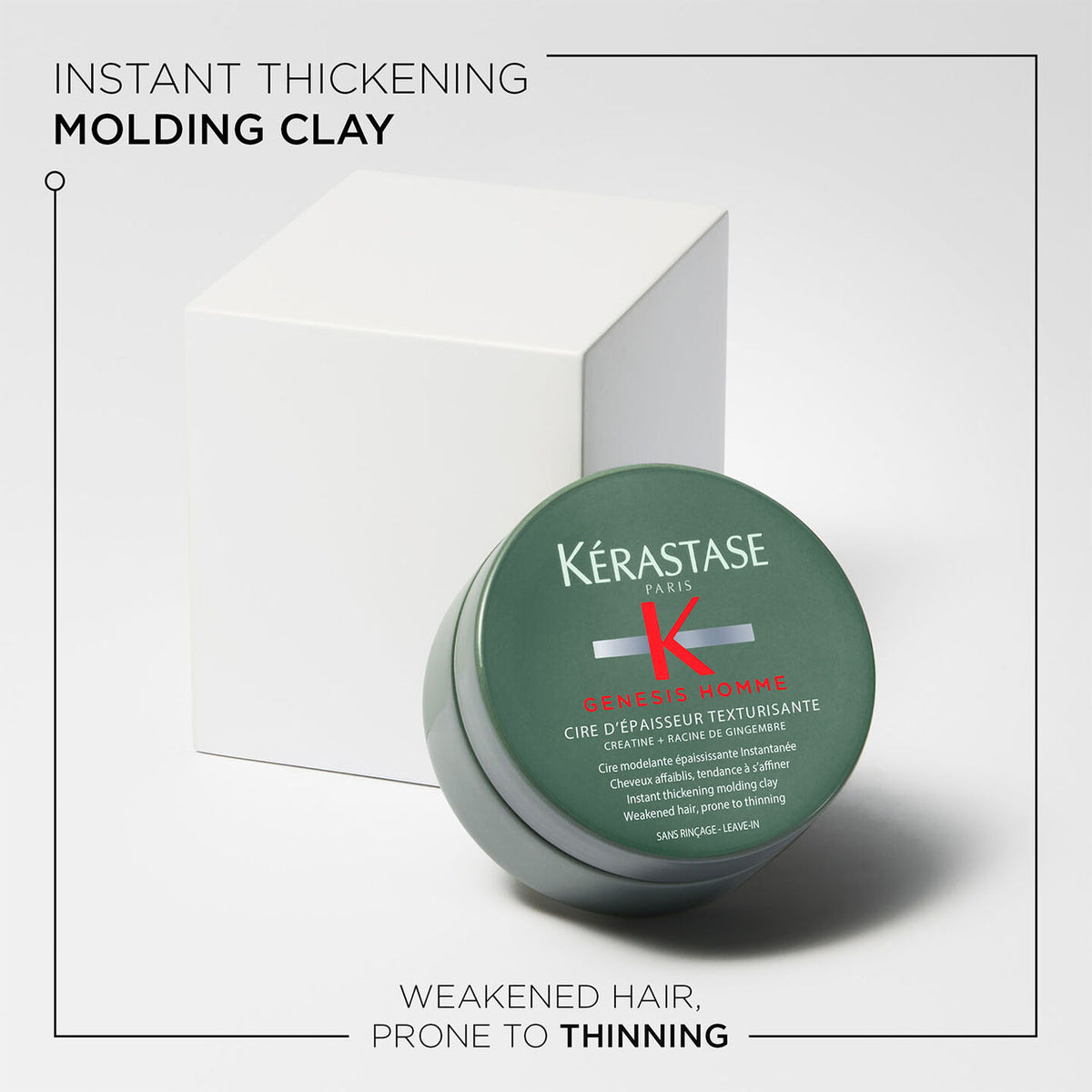 Kerastase - Genesis Homme Instant Thickness Molding Clay (75 ML)