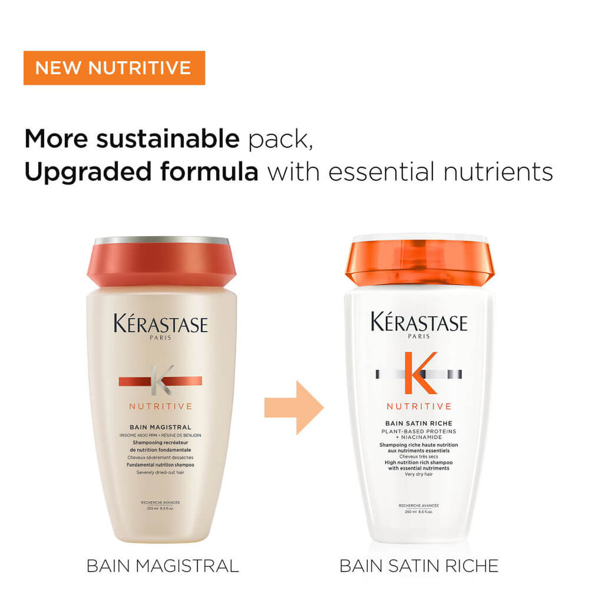 KERASTASE - NUTRITIVE BAIN SATIN RICHE SHAMPOO (250 ML)