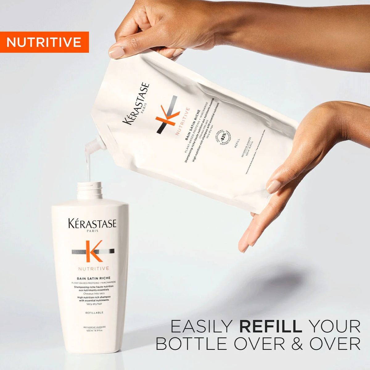 KERASTASE - NUTRITIVE BAIN SATIN 2 SHAMPOO (500 ML)