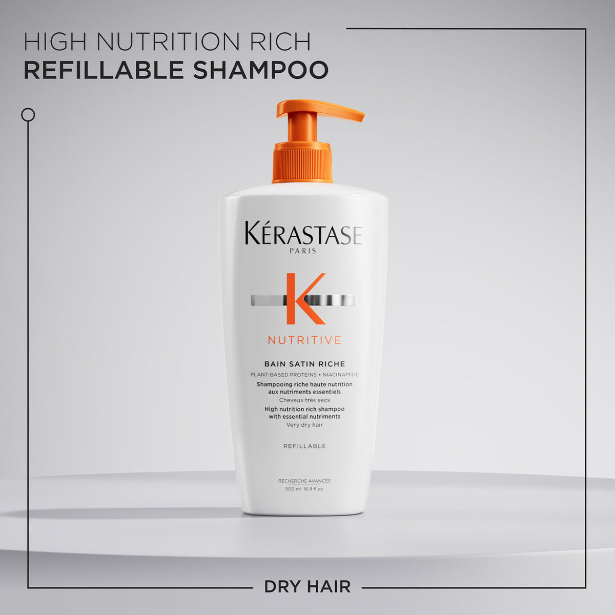 KERASTASE - NUTRITIVE BAIN SATIN 2 SHAMPOO (500 ML)