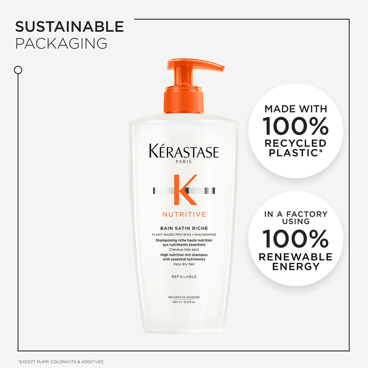 KERASTASE - NUTRITIVE BAIN SATIN 2 SHAMPOO (500 ML)