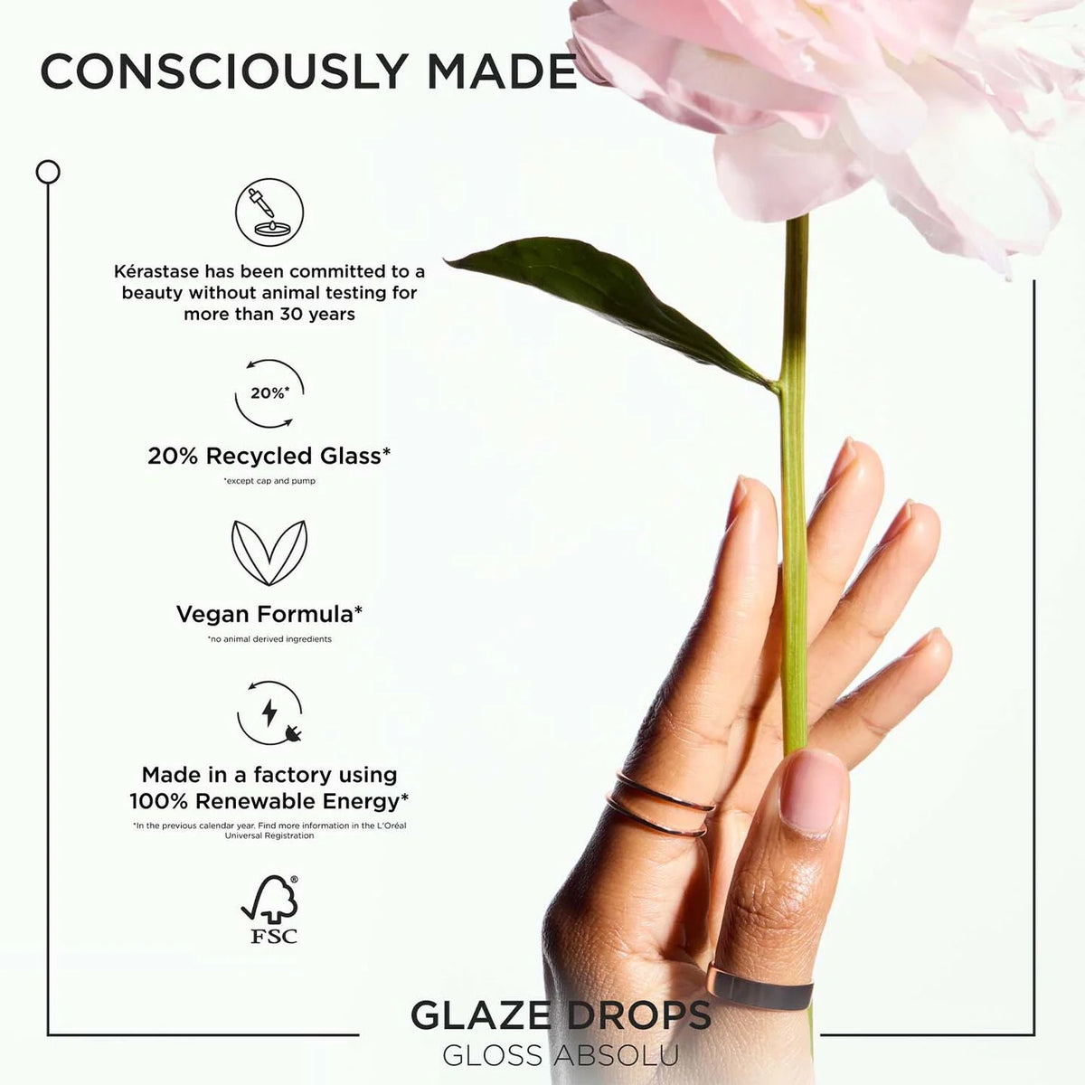 KERASTASE - GLOSS ABSOLU GLAZE DROP WILD ROSE IN OIL (45 ML)
