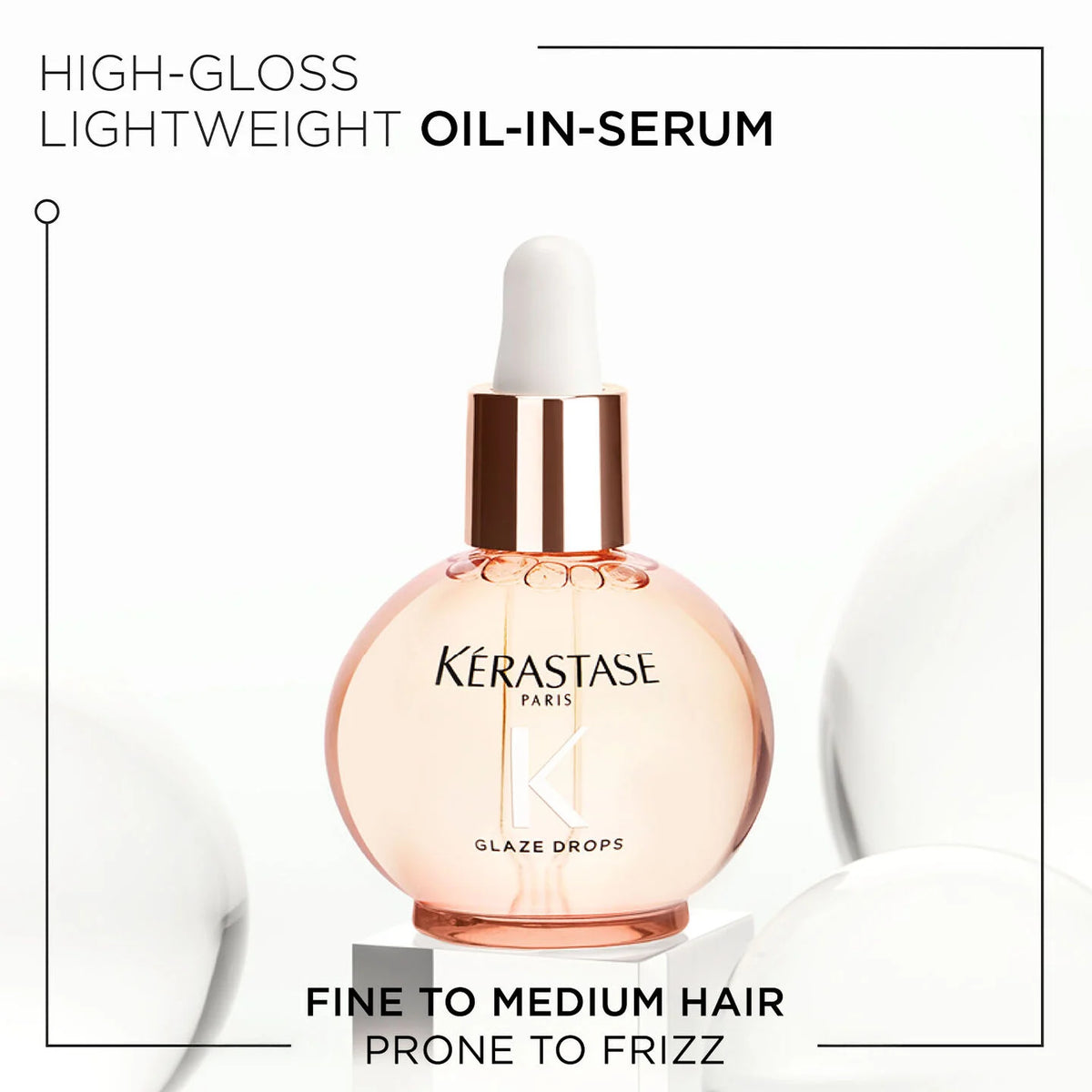 KERASTASE - GLOSS ABSOLU GLAZE DROP WILD ROSE IN OIL (45 ML)